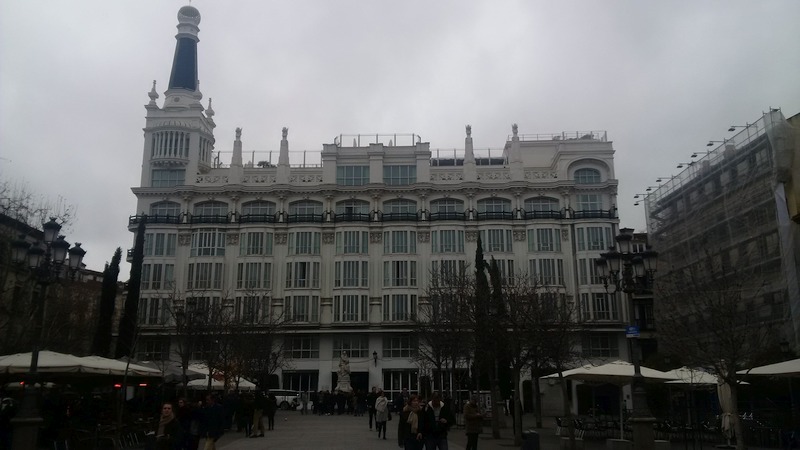 Hotel Reina Victoria am Plaza de Santa Anna