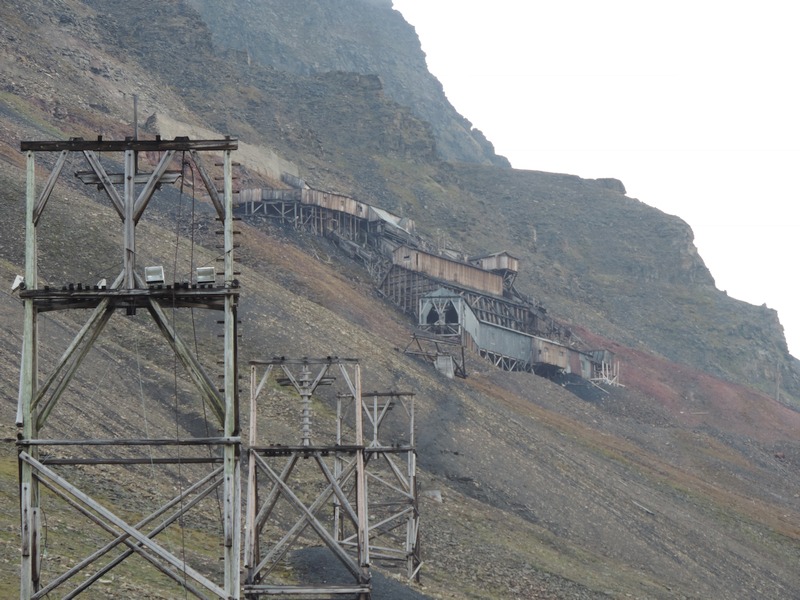Minenruine in Longyearbyen